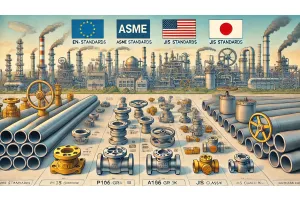 EN vs. ASME vs. JIS: A Guide to Global Pipe & Valve Standards