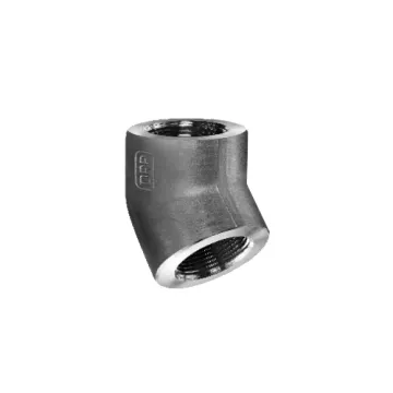 DRP make 1000LBSMS Elbow (M/F) Forged 1000LBS - Threaded 65mm 2?"