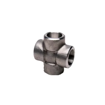 STD make 3000LBSMS Reducing Cross Forged  3000LBS - Socketweld 20mm ?"