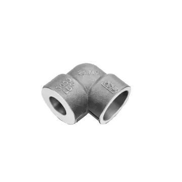 DRP make 3000LBSMS Reducing Elbow Forged  3000LBS - Socketweld 65mm 2?"