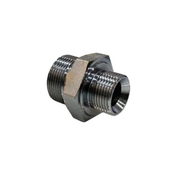 STD make -MS Reducing Hydraulic Nipple - Threaded 25mm 1"