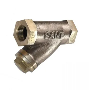 Sant Bronze / Gun Metal Strainer Y Type IBR 12A 15mm (1/2  inch)