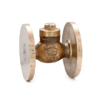 SANT Bronze / Gun Metal Horizontal Lift Check Valve IBR 3F 15mm (1/2  Inch)