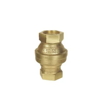 SANT Bronze / Gun Metal Vertical Non Return Valve IBR 4A 15mm (1/2  Inch)