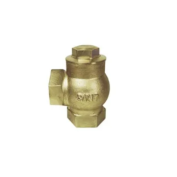 SANT Bronze / Gun Metal Angular lift Check Valve IS 23 15mm (1/2  Inch)