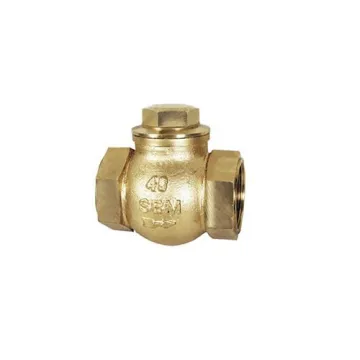SANT Bronze / Gun Metal Horizontal Lift Check Valve SBM 11 40mm (1 1/2  Inch)