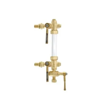 Zoloto Bronze / Gun Metal Water Level Gauge 1049 15mm (1/2  inch)