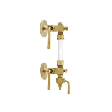 Zoloto Bronze / Gun Metal Water Level Gauge 1050 15mm (1/2  inch)