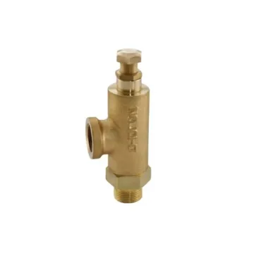 Zoloto Bronze / Gun Metal Safety Relief Valve 1094A 15mm (1/2  inch)