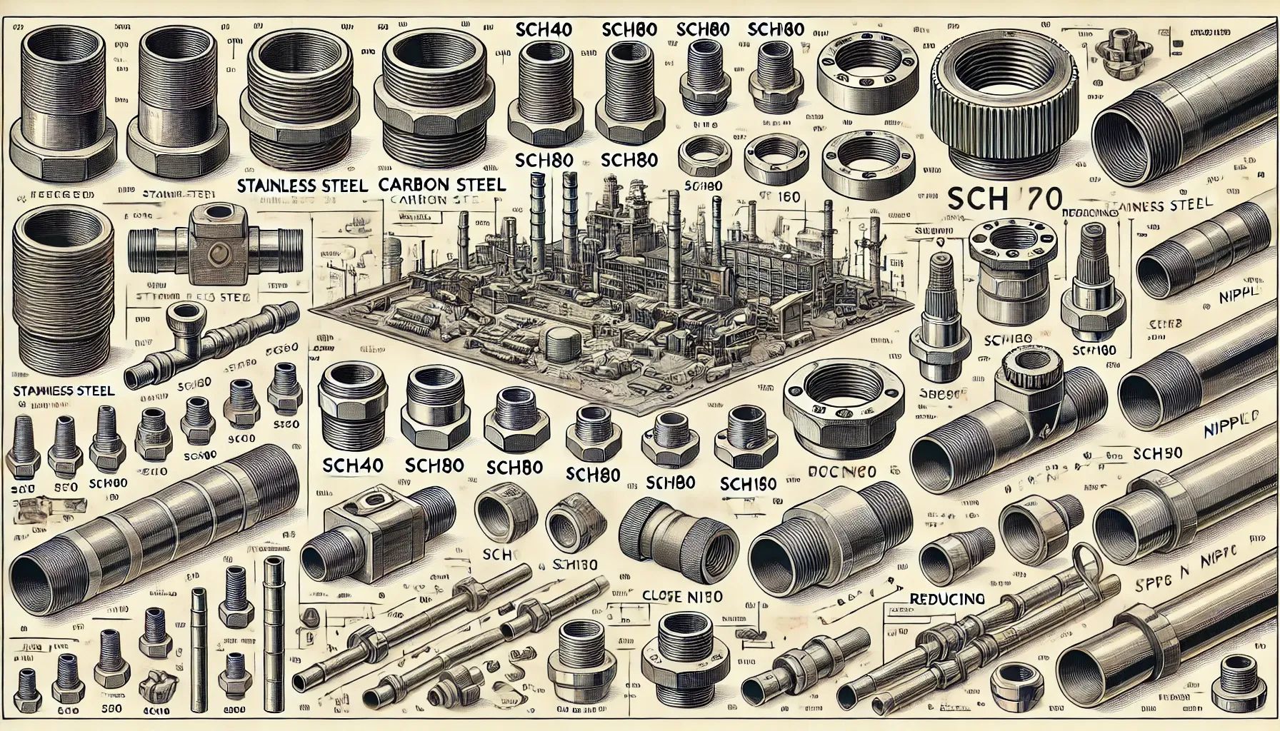 How to Select the Right Pipe Nipple for Pressure & Temperature Ratings