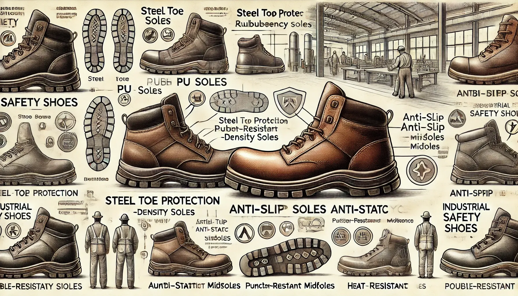 A Technical Guide to Safety Shoes: Grades, Sole Materials & Resistance Ratings