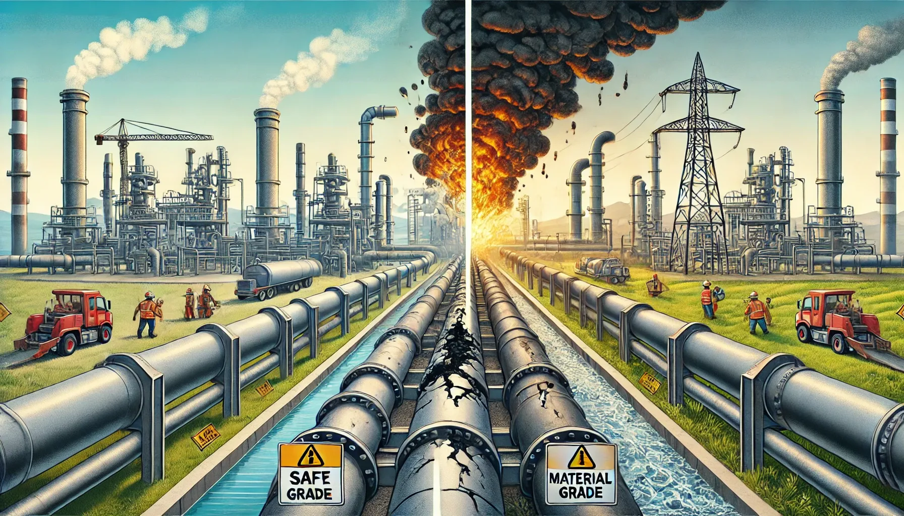 The Impact of Improper Material Grades on Safety in High-Pressure Systems