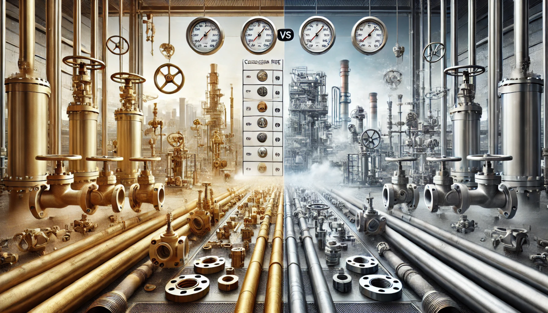 Material Comparison: Brass vs. Stainless Steel in High-Pressure Environments