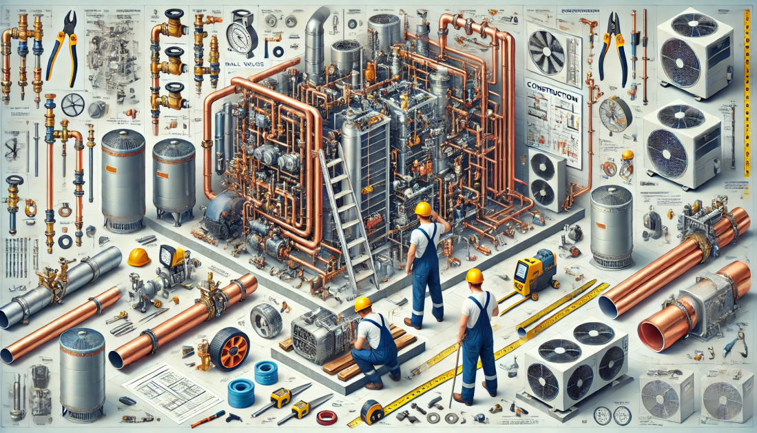 Choosing the Right Industrial Supplies for HVAC Projects – From Valves to Fasteners