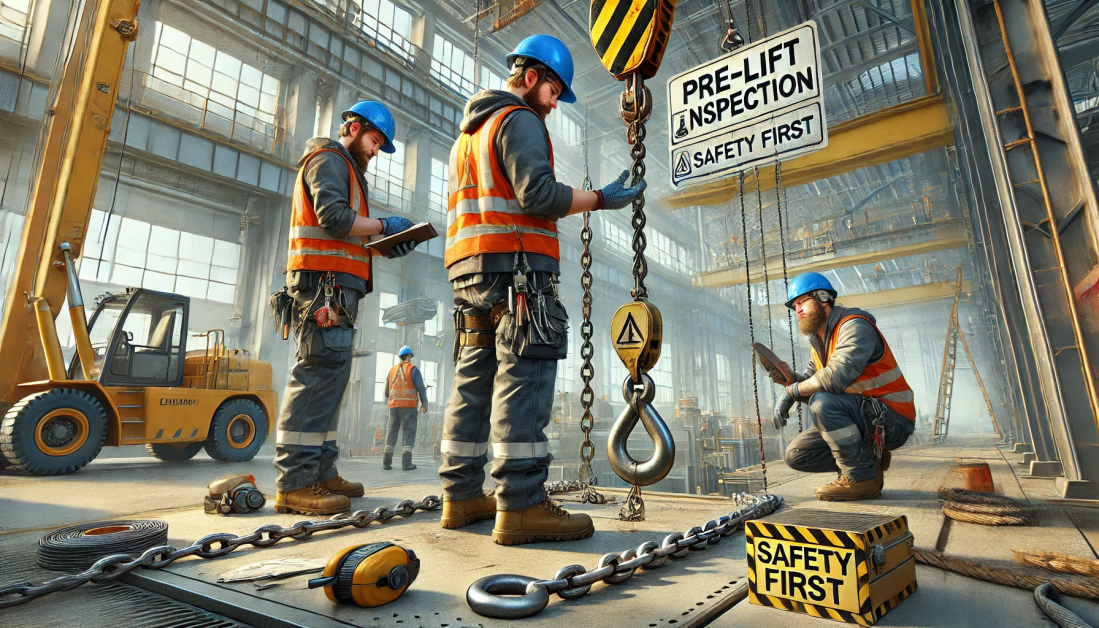 How to Perform a Pre-Lift Inspection on Lifting Gear – Safety First!