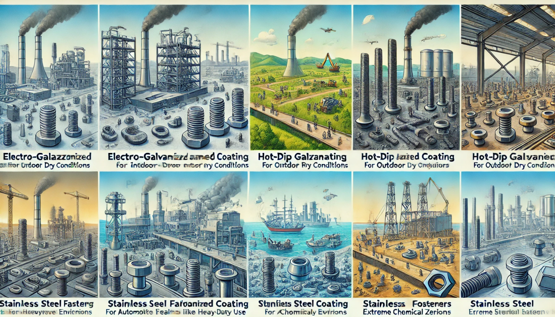 Corrosion Resistance Grades in Fasteners: Which Coating Works Best for What Conditions?