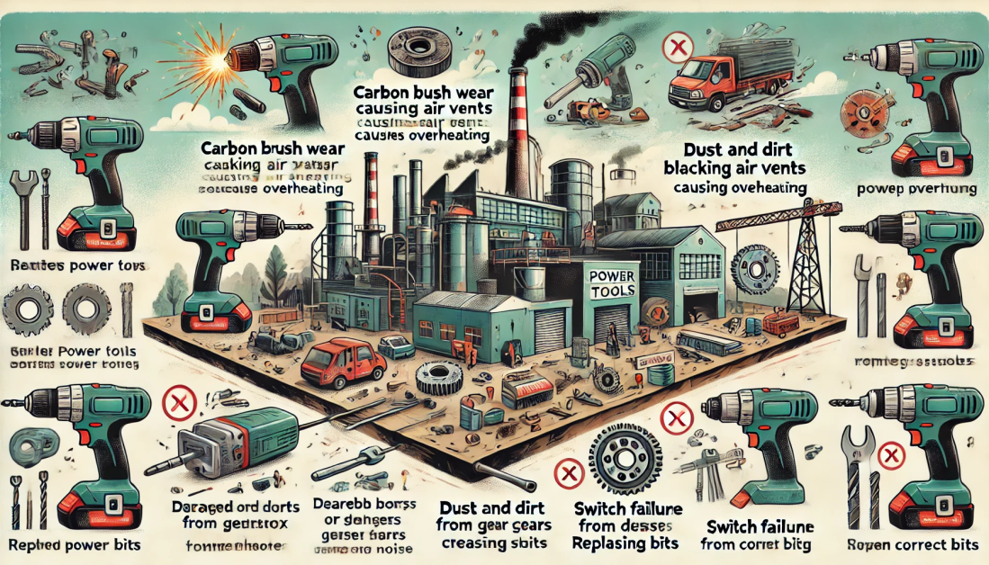 Common Power Tool Failures and Their Causes – Plus Easy Fixes