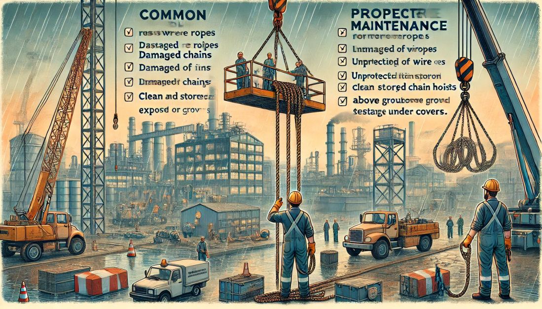 Maintenance Tips for Wire Ropes and Chain Hoists – Extend Lifespan, Ensure Safety