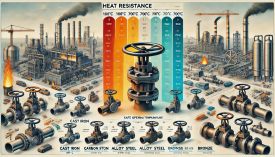 Heat Resistance of Common Valve Materials: A Technical Breakdown for Plant Engineers