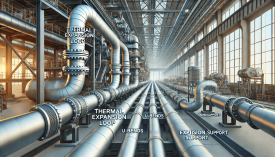 Thermal Expansion in Industrial Piping Systems – Design Considerations & Solutions