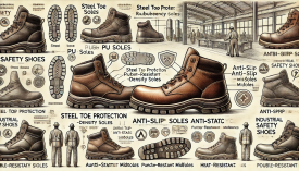 A Technical Guide to Safety Shoes: Grades, Sole Materials & Resistance Ratings