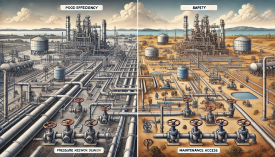 Designing an Efficient Valve Network for Industrial Plants – Flow, Pressure & Redundancy