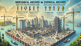 A Guide to Choosing Between Mechanical and Chemical Anchoring Systems