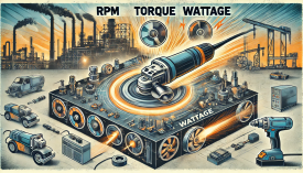 A Guide to Understanding RPM, Torque, and Wattage in Industrial Tools
