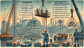 Maintenance Tips for Wire Ropes and Chain Hoists – Extend Lifespan, Ensure Safety