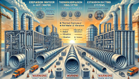 How to Select Expansion Bellows for HVAC Ducting vs. Pipe Systems